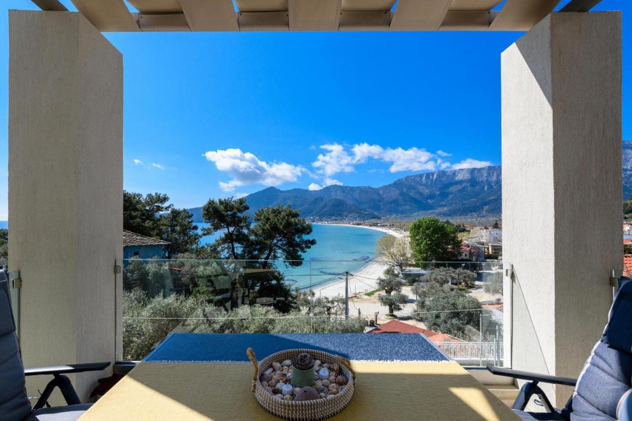 Ferienwohnung Archetypo Luxury Living Chrisi Ammoudia Exterior foto