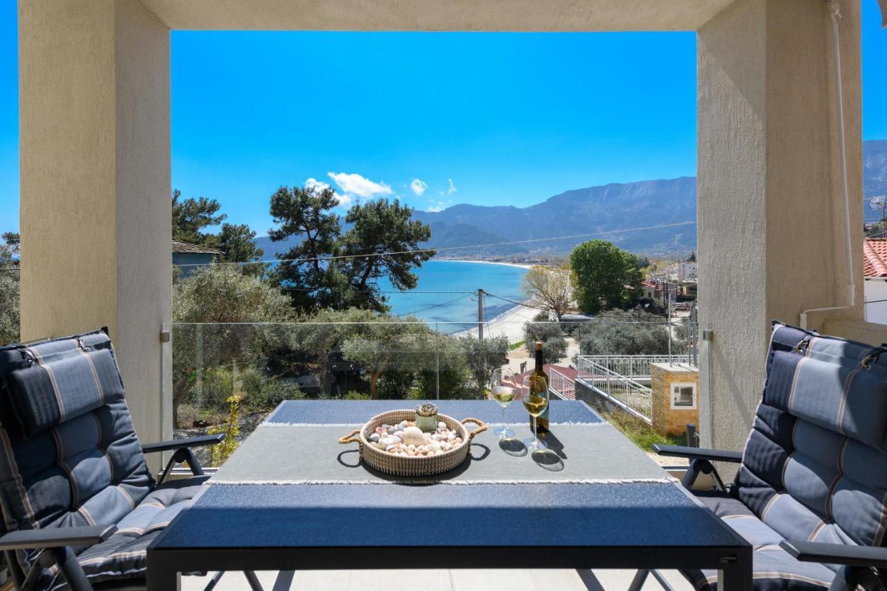 Ferienwohnung Archetypo Luxury Living Chrisi Ammoudia Exterior foto