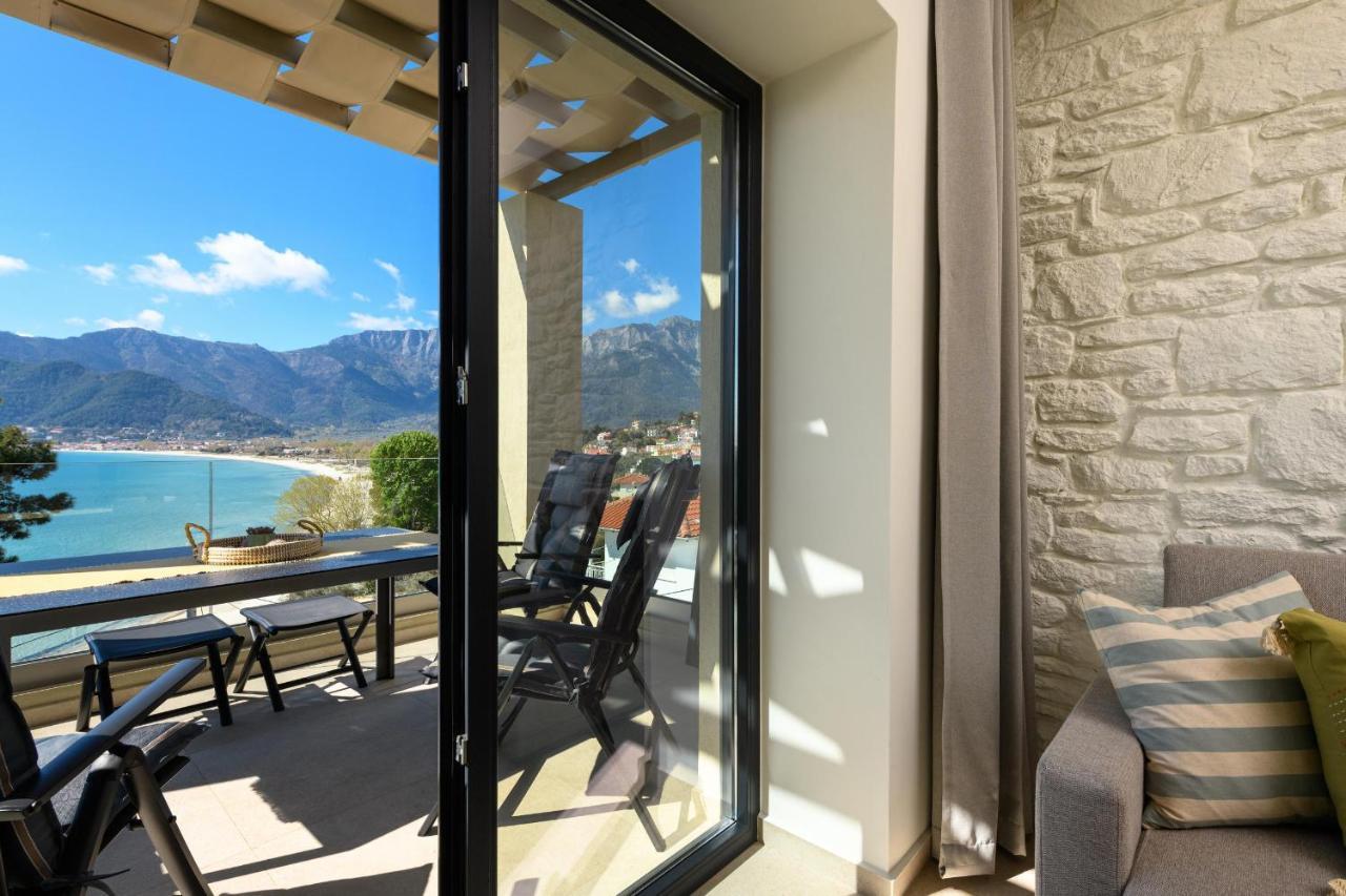 Ferienwohnung Archetypo Luxury Living Chrisi Ammoudia Exterior foto