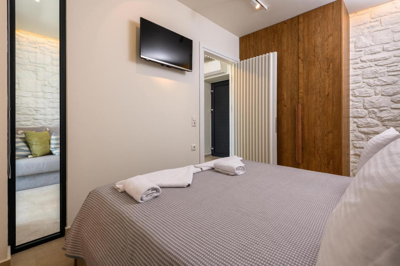 Ferienwohnung Archetypo Luxury Living Chrisi Ammoudia Exterior foto