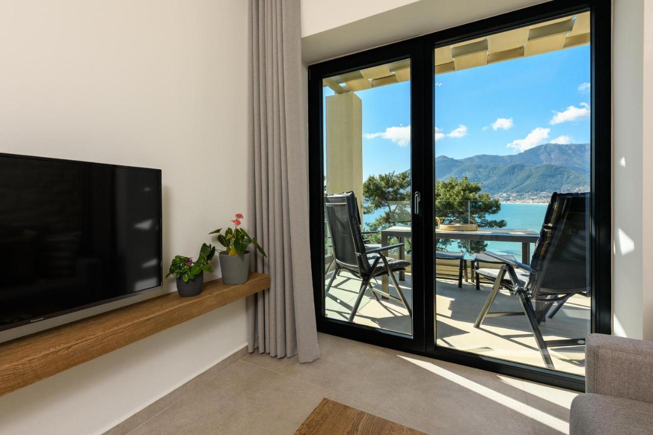 Ferienwohnung Archetypo Luxury Living Chrisi Ammoudia Exterior foto