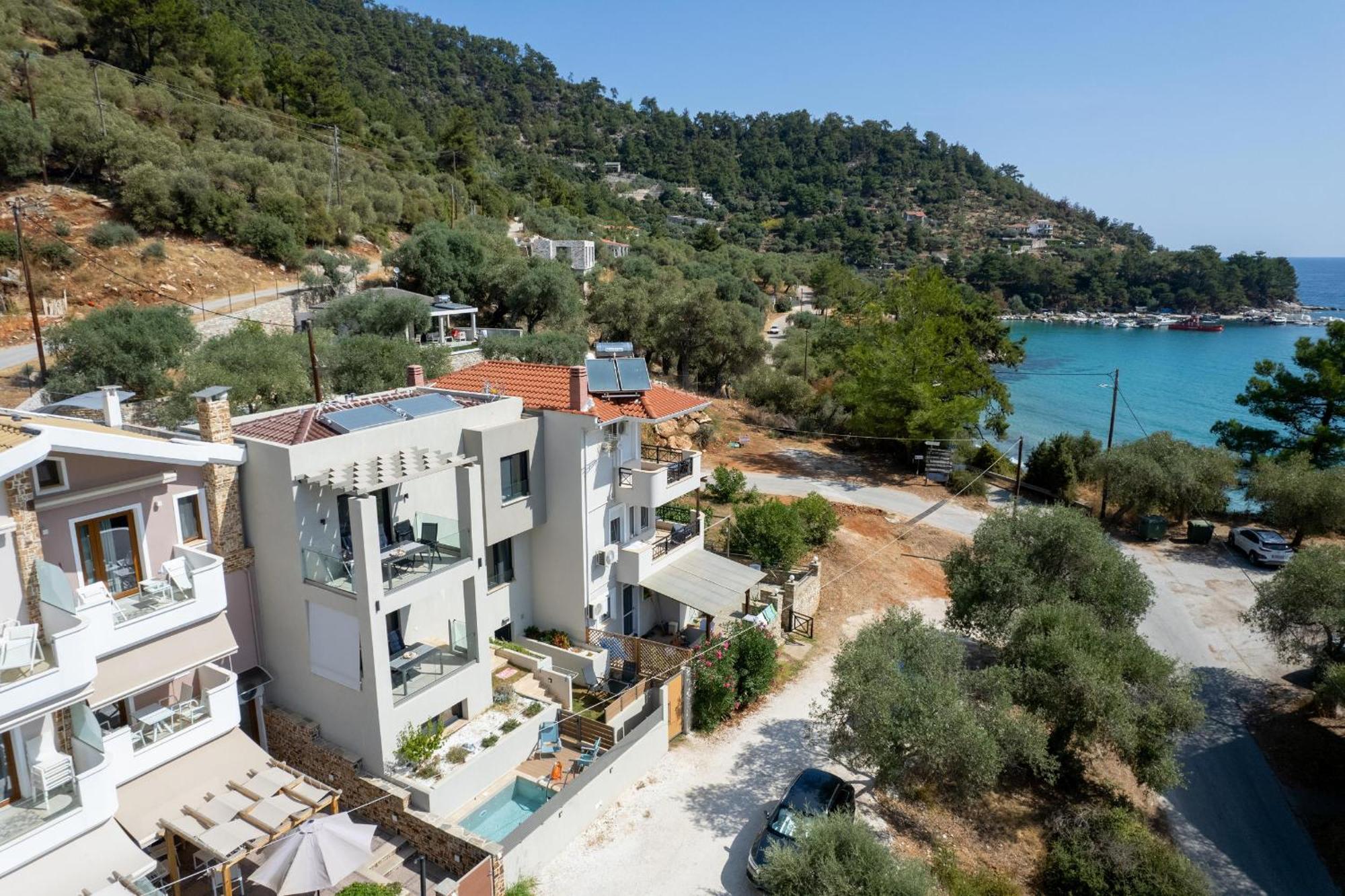 Ferienwohnung Archetypo Luxury Living Chrisi Ammoudia Exterior foto